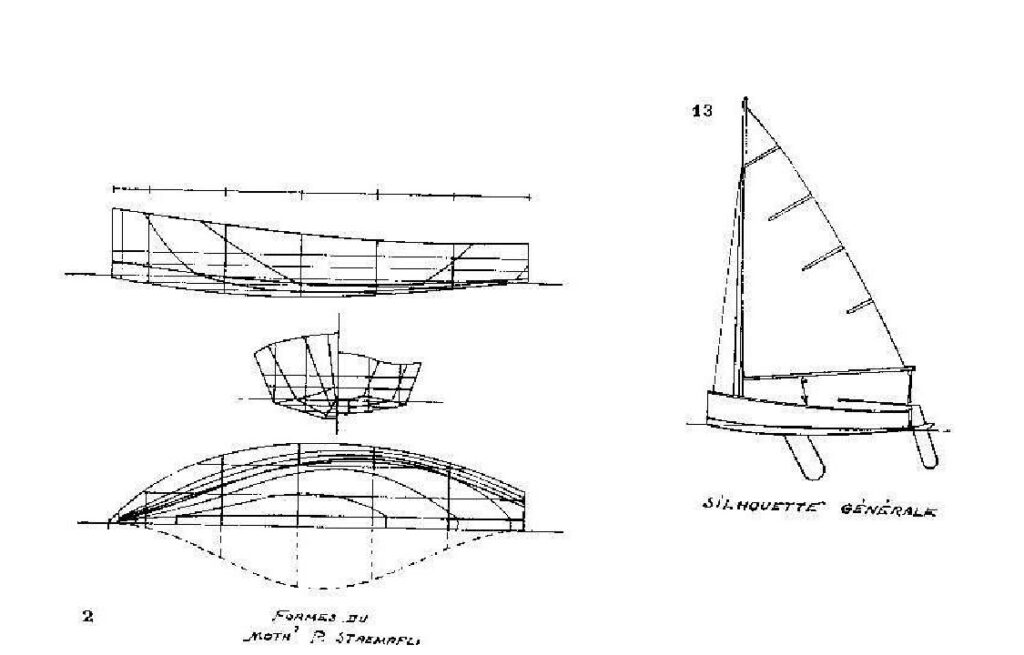 Plan du Moth Staempfli (Source G.P. Thierry)