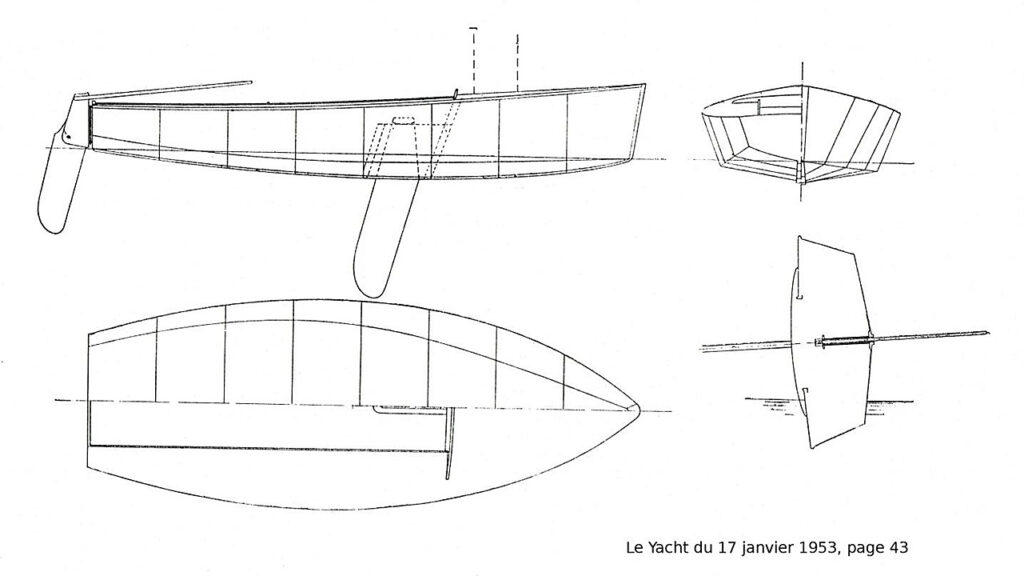 Plan du Mousse (Le Yacht 1953)