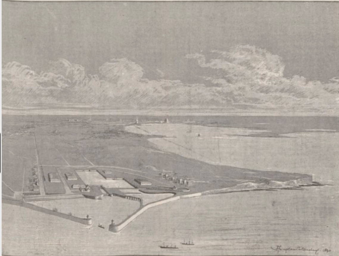 Port de La Pallice, 1890