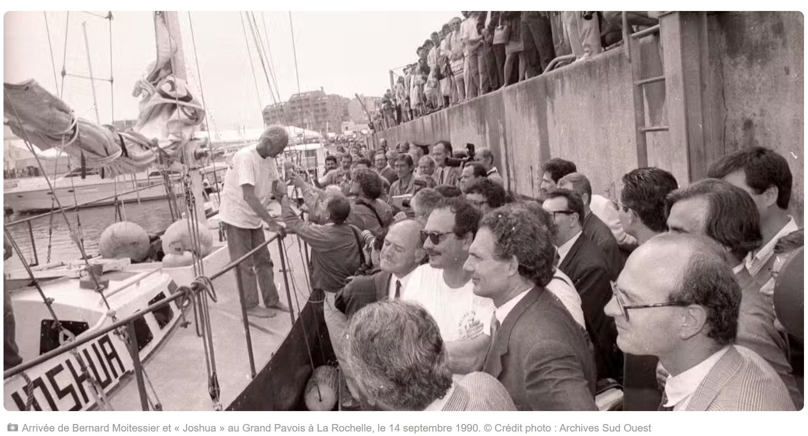 Joshua, arrivée au Musée maritime en 1990 : trois témoins racontent