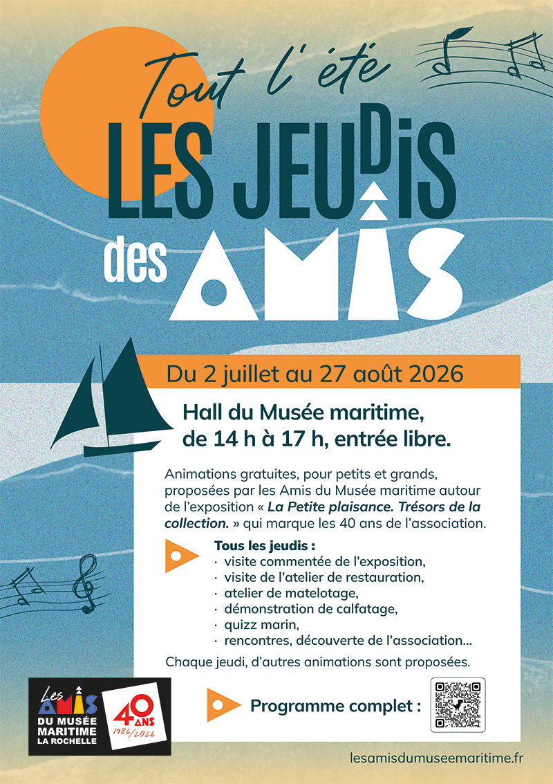 Les jeudis après-midi des Amis au Musée maritime